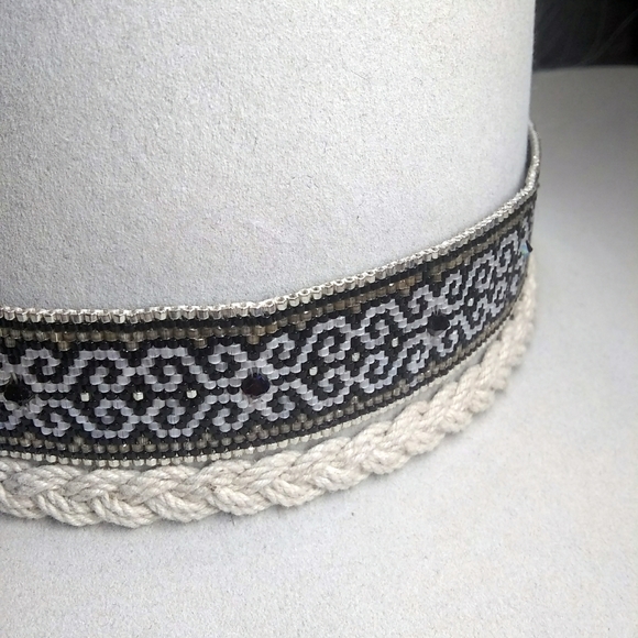 JRW Cowboy Infinity Rodeo Western Show Hat Band - Picture 4 of 11